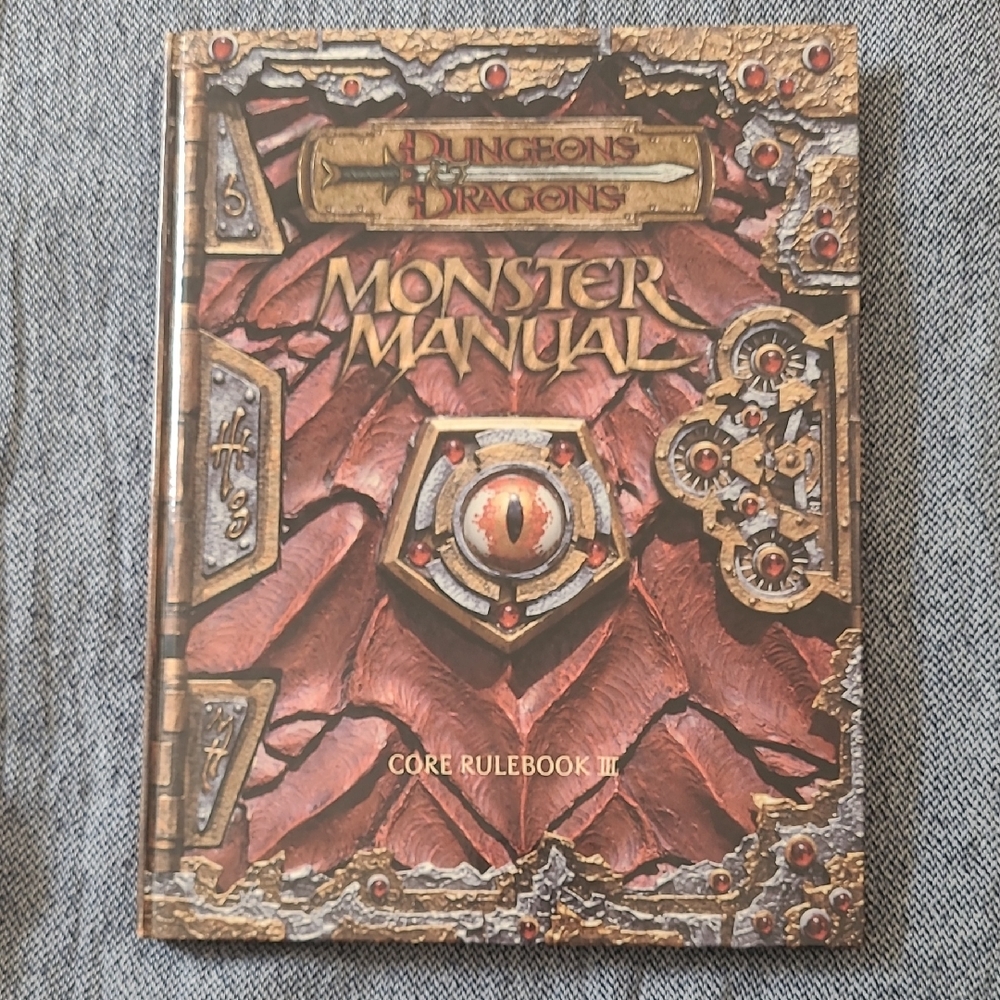 Dungeons & Dragons 3e Monster Manual Core Rulebook 3